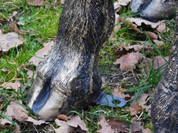 Einmalig: Giraffe XL – 180 cm – Polystone