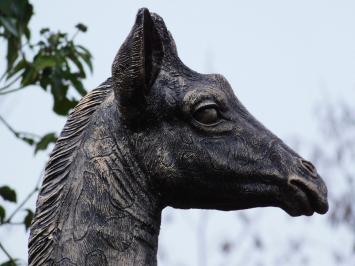 Einmalig: Giraffe XL – 180 cm – Polystone