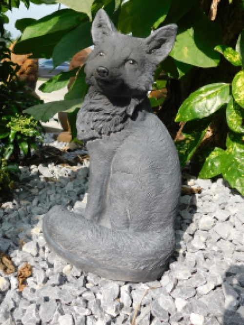 Gartendekoration Fuchs Steinskulptur, Fuchs Tierfiguren Fuchs Garten Statuen