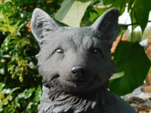 Gartendekoration Fuchs Steinskulptur, Fuchs Tierfiguren Fuchs Garten Statuen