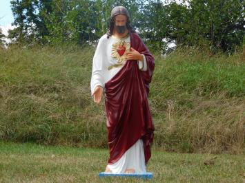 Heilig-Herz-Statue Jesus XL – 113 cm – Polystone