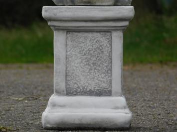 Hond op Sokkel - 68 cm - Steen