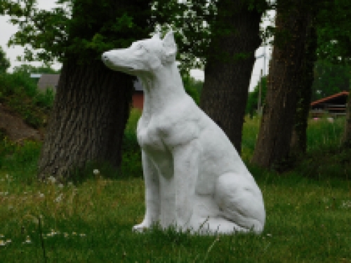 Statue Hund XXL - Vollstein