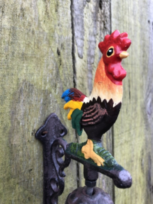 Türklingel 'Rooster' - Gusseisen - klein