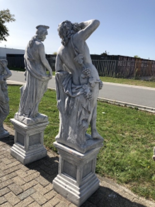 Gartenstatue Dionysos/Bacchus - 140 cm - Stein