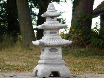 Japanische Pagode Gartenfigur – Stein – 45 cm