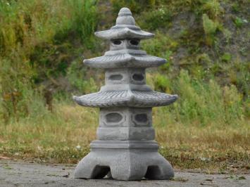 Japanische Pagode Gartenfigur – Stein – 45 cm