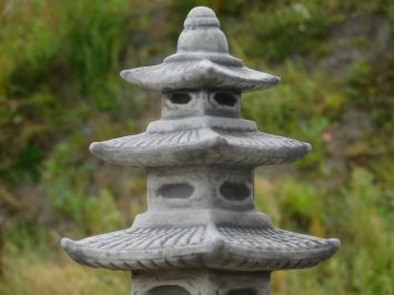 Japanische Pagode Gartenfigur – Stein – 45 cm