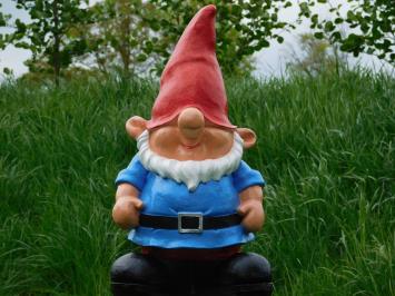 Zwerg Blau - 52 cm - Polystone