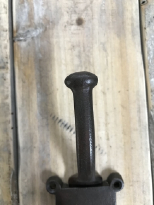 Hook - antique iron - coat hook