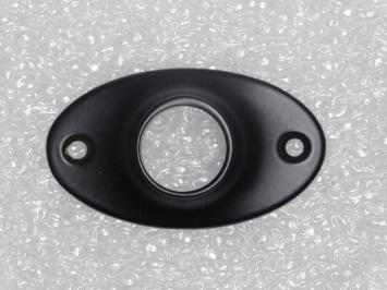 Türgriffrosette – Oval – Mattschwarz
