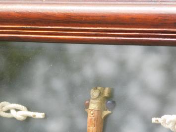 Maritieme Wanddecoratie met Scheepsknopen en Klok - 66 cm