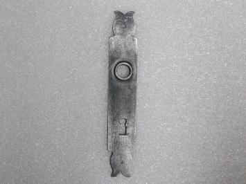 Lange Deurplaat ''Baron'' - BB 72 - Gietijzer Verzinkt