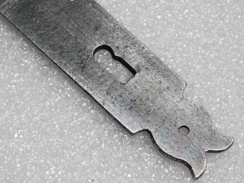 Lange Deurplaat ''Baron'' - BB 72 - Gietijzer Verzinkt