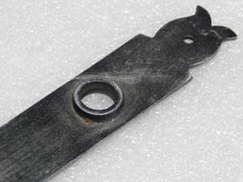 Lange Deurplaat ''Baron'' - BB 72 - Gietijzer Verzinkt