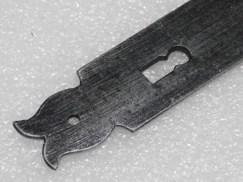 Lange Deurplaat ''Baron'' - BB 72 - Gietijzer Verzinkt