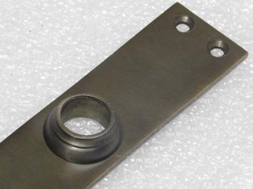 Lange Türplatte – PC 92 – Dunkel patiniertes Messing