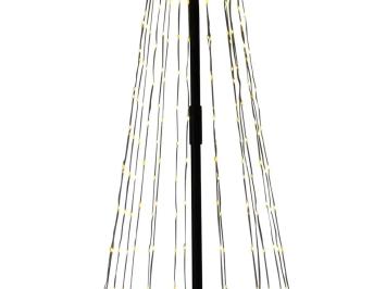 Verlichte Kerstboom voor Buiten XL - 350 cm - Warm-Wit & Gekleurd - LED - Met Timer