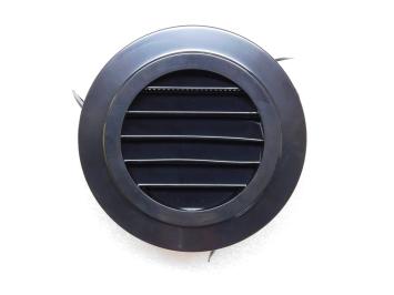Luchtrooster met Gaas - Rond 14 cm - Plastic