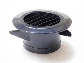 Luchtrooster met Gaas - Rond 14 cm - Plastic