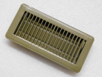 Verstellbarer Luftgrill - Rechteck - Braun - Metall