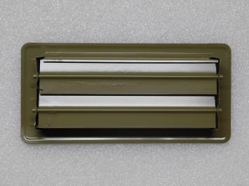 Verstellbarer Luftgrill - Rechteck - Braun - Metall