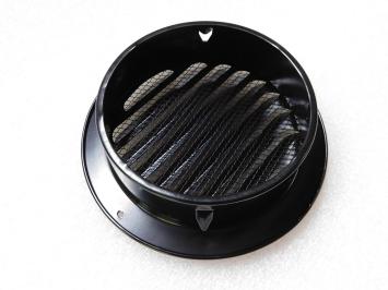Luchtrooster met Gaas - 19 cm - Rond - Metaal