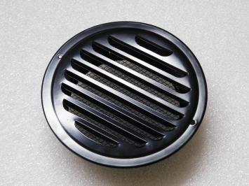 Luchtrooster met Gaas - 19 cm - Rond - Metaal