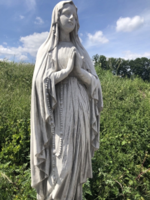 Mutter Maria, lourdes große Vollsteinskulptur - kopie