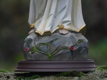 Beeld Maria met rozenkrans - polystone