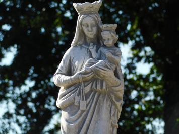 Wunderbare Statue von Maria - Kind, super schöne Vollsteinstatue
