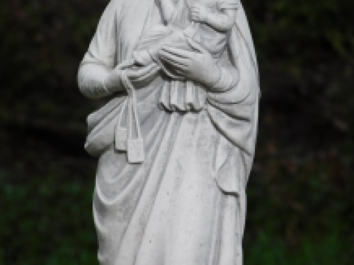 Statue Maria mit Kind - Vollstein - exklusiv