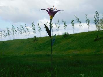 Handmade Lily - Gartenhocker 82 cm - Metall