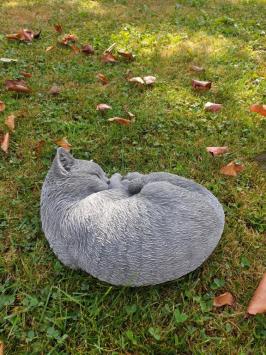 Gartenskulptur Katze, Katze, Geschenk