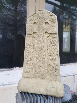 grafbeeld, keltisch kruis,kado