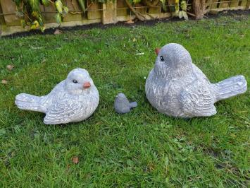 Großer Spatz, Vogel, Gartenstatue aus Beton