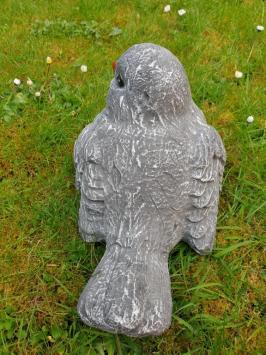 Großer Spatz, Vogel, Gartenstatue aus Beton