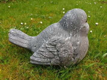 Großer Spatz, Vogel, Gartenstatue aus Beton