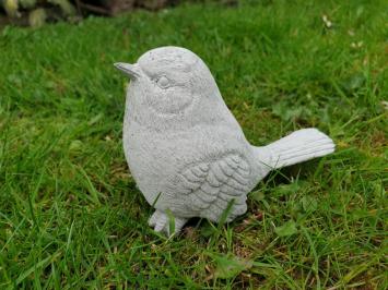 Lief tuinbeeldje van een mus , vogel