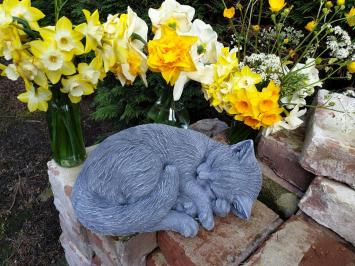 Gartenskulptur Katze, Katze, Geschenk