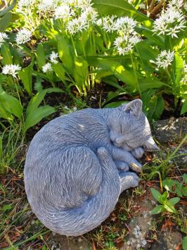 Gartenskulptur Katze, Katze, Geschenk