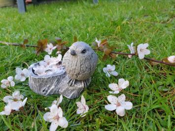 Spatz, Gartenstatue, Vogel