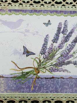 Dienblad lavendel