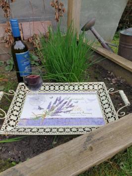 Dienblad lavendel