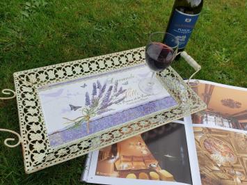 Dienblad lavendel