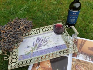 Dienblad lavendel