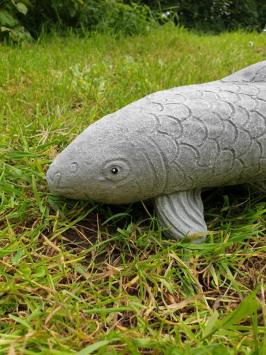 koi karper , tuinbeeld