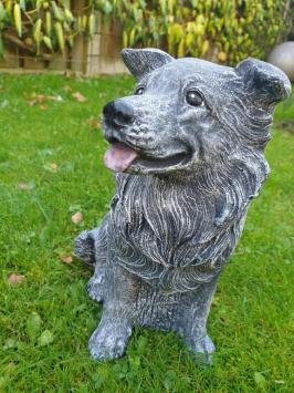 Tuinbeeld hond , sjors , hond, beton