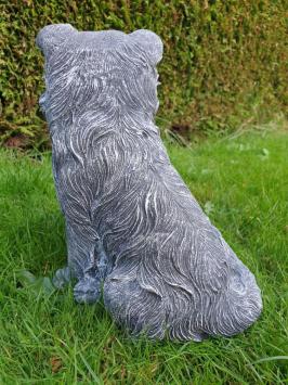 Tuinbeeld hond , sjors , hond, beton