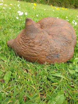 tuinbeeld poes